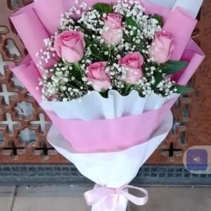 Bunch Of Pink Roses